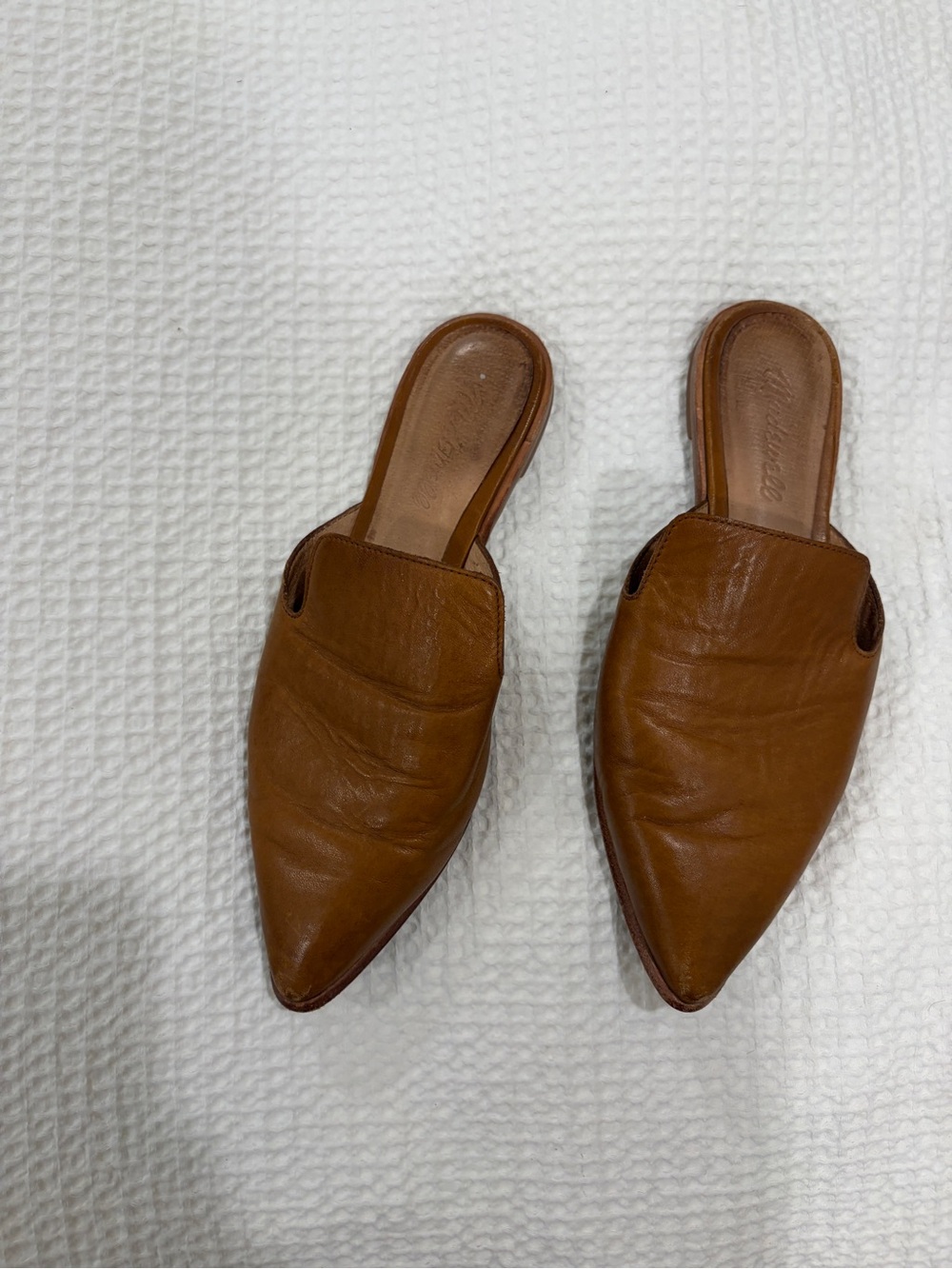 Madewell Leather Slip-On Mules - Picture 2 of 5